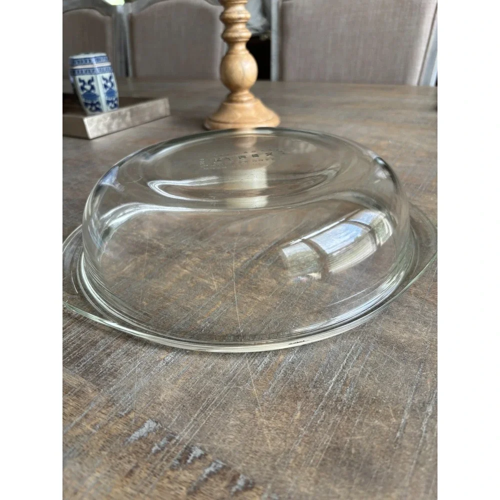 Vintage PYREX Oven Roaster No Lid Clear Glass